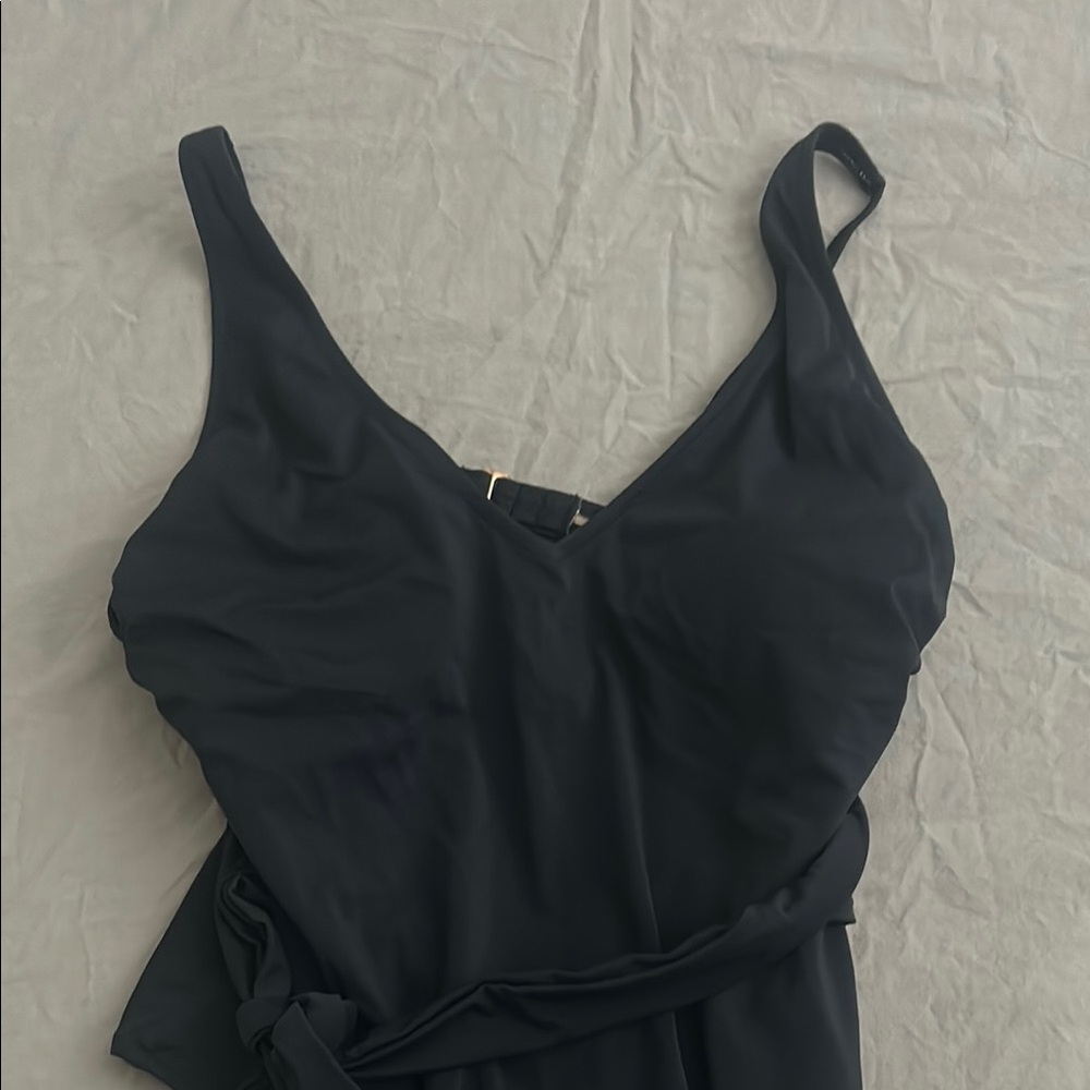 Chic Grey/Blue Bathing Suit